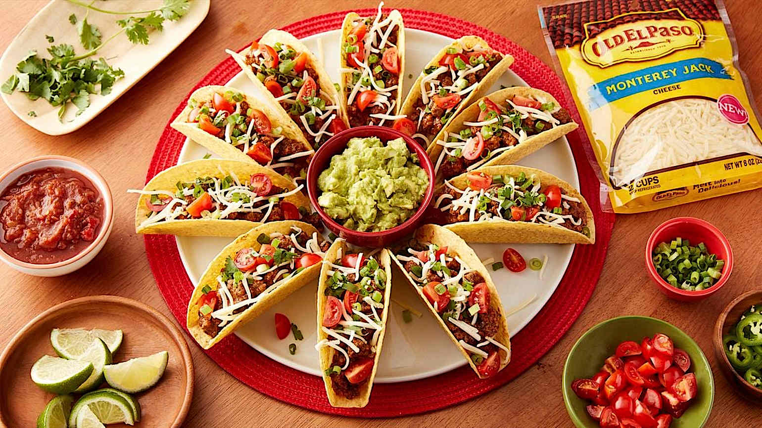 Beef Tacos & Guacamole Mexican Recipes Old El Paso